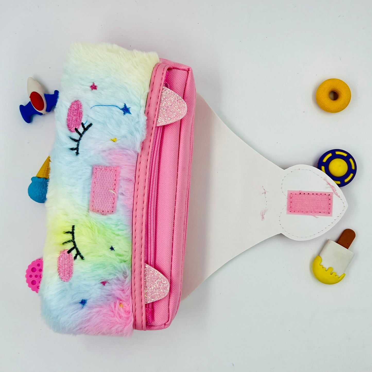 LOVE UNICORN WITH SOFT TOUCH PENCIL POUCH BOX